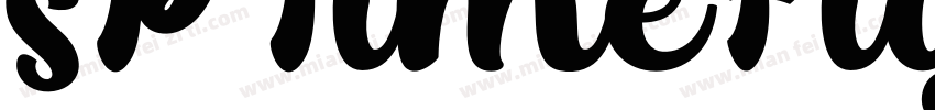 sPTimeFig Bold字体转换